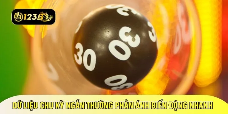  Dữ liệu chu kỳ ngắn thường phản ánh biến động nhanh